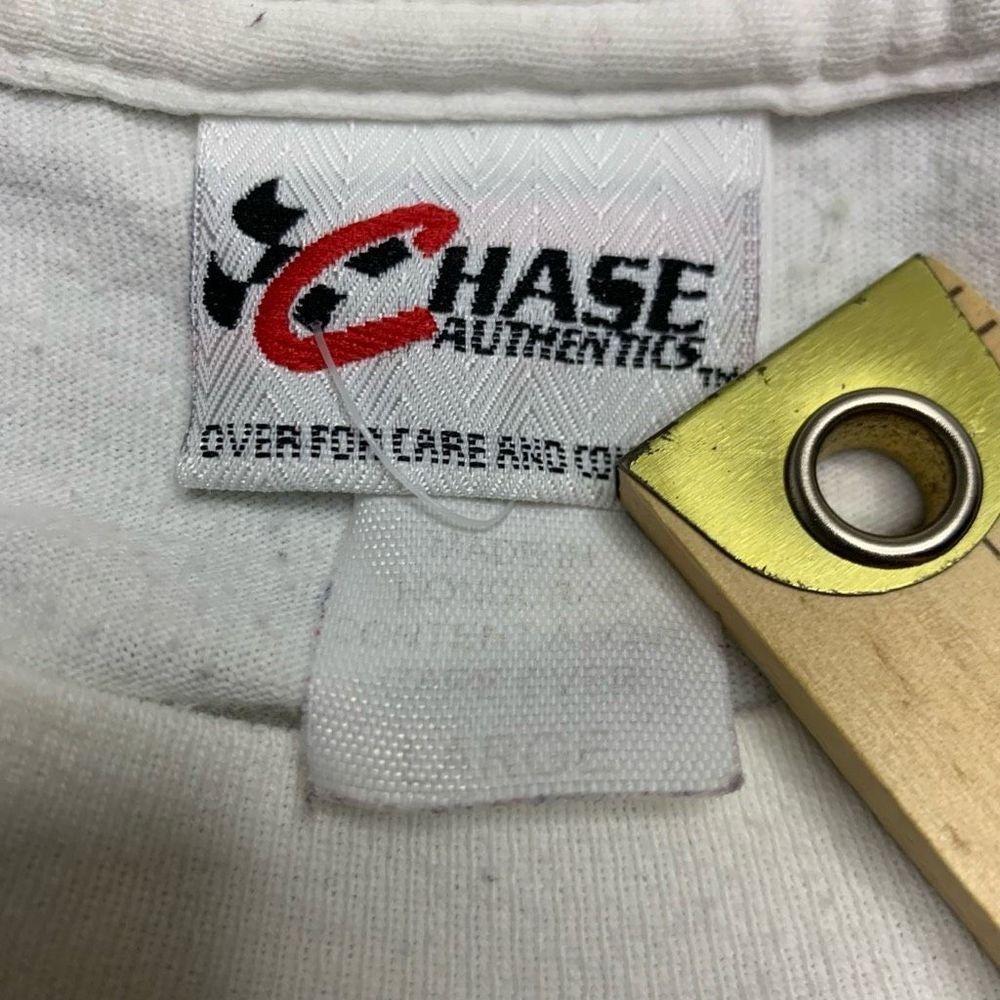Vintage Chase Authentics Dale EarnhardtJr. #8 Mens L White Long Sleeve T Shirt - Picture 3 of 11